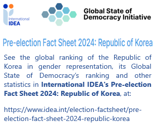 Table 1: International IDEA's Pre-election Fact Sheet 2024: Republic of Korea 