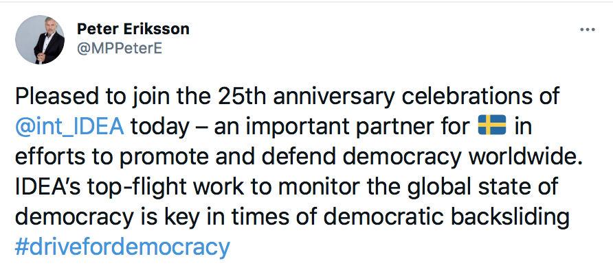 peter eriksson tweet