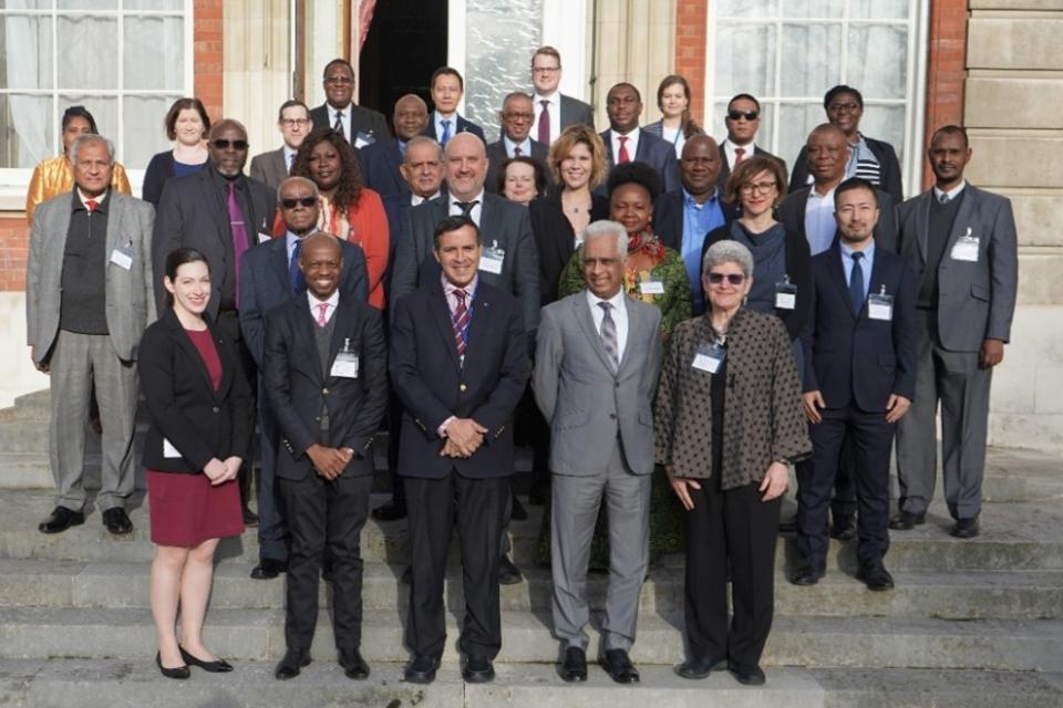 Participants of an Expert Review Meeting on Commonwealth legislative approaches to political finance regulation, organized by the Commonwealth Secretariat in London on 10–11 February. Photo credit: The Commonwealth Secretariat