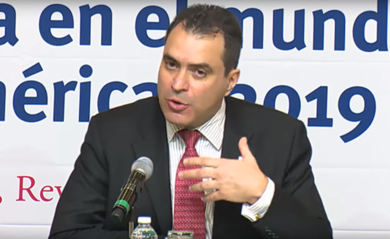Dr. Kevin Casas-Zamora, Secretario General en IDEA Internacional. Presentacion del informe sobre El estado de la democracia en el mundo 2019, México