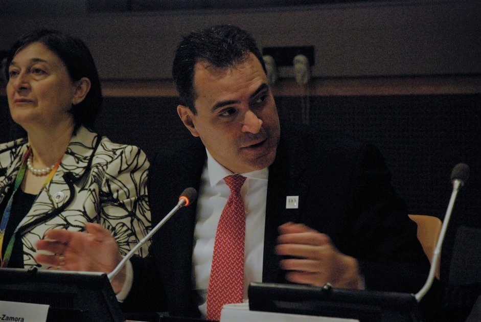 Dr. Kevin Casas-Zamora, Secretary-General at International IDEA. Launch of the Global State of Democracy 2019 Report in New York, UNHQ