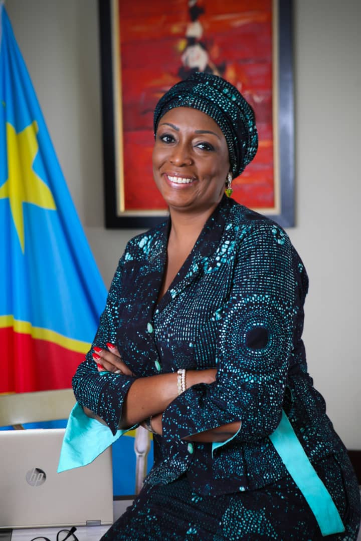 Marie José Ifoku, a female candidate for the 2018 presidential election in the DRC