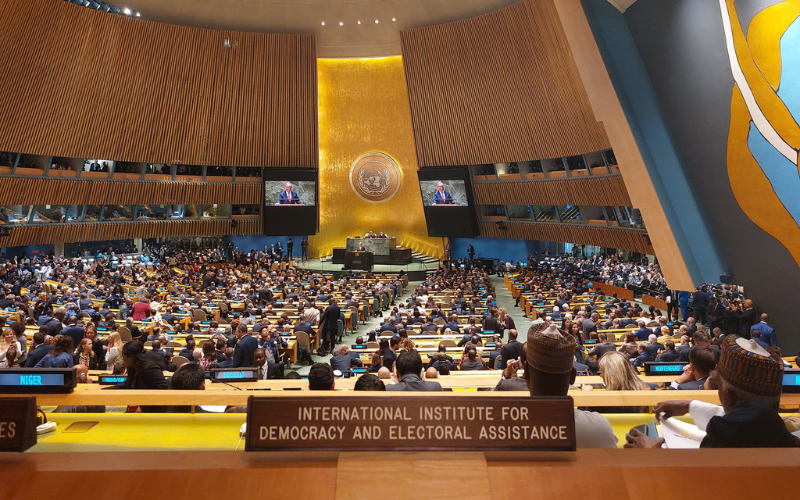 United Nations General Assembly, New York, September 2023. Image Credit: Annika Silva-Leander