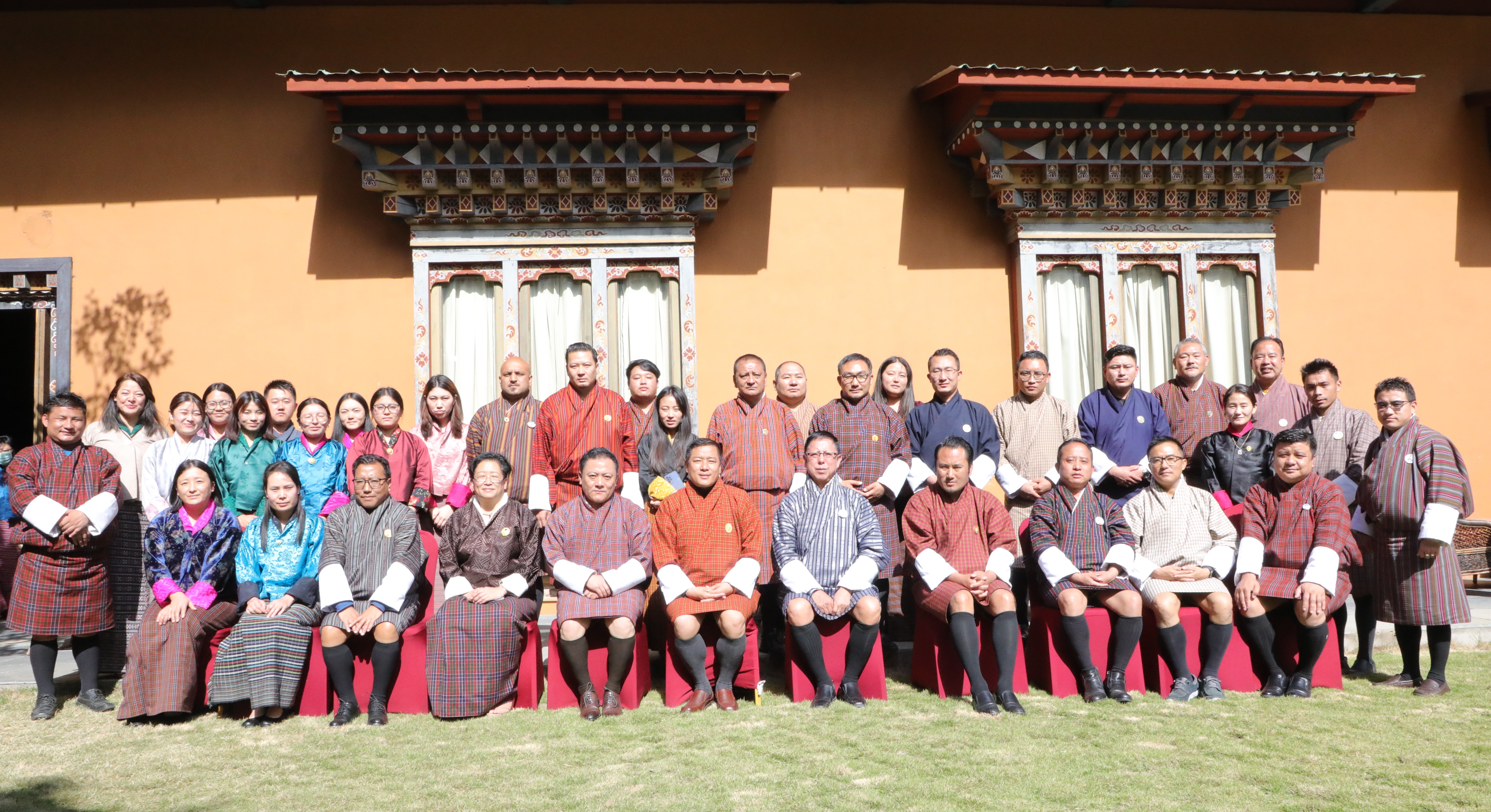 Members of National Council and Staff of the two Houses