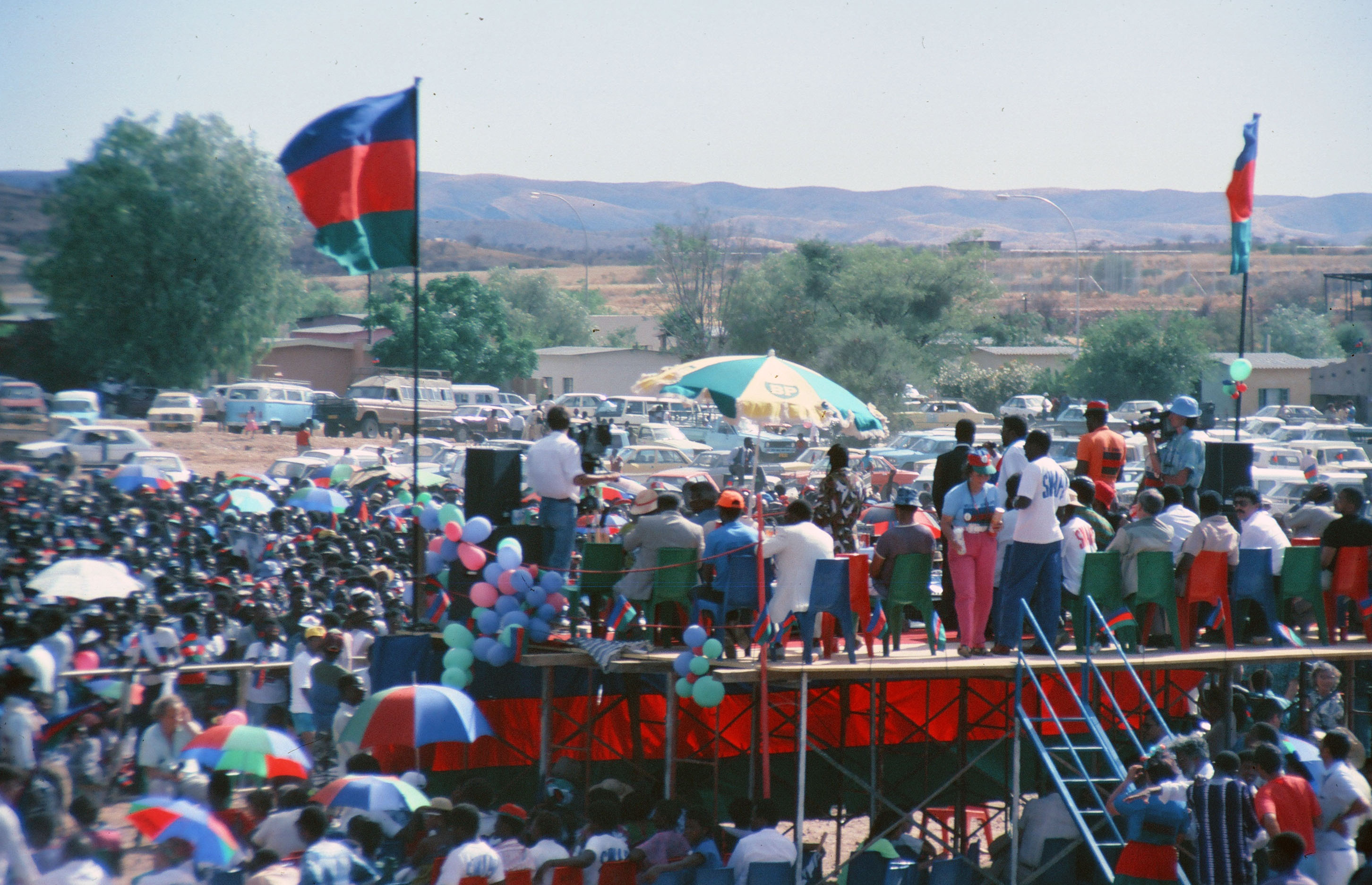 SWAPO rally
