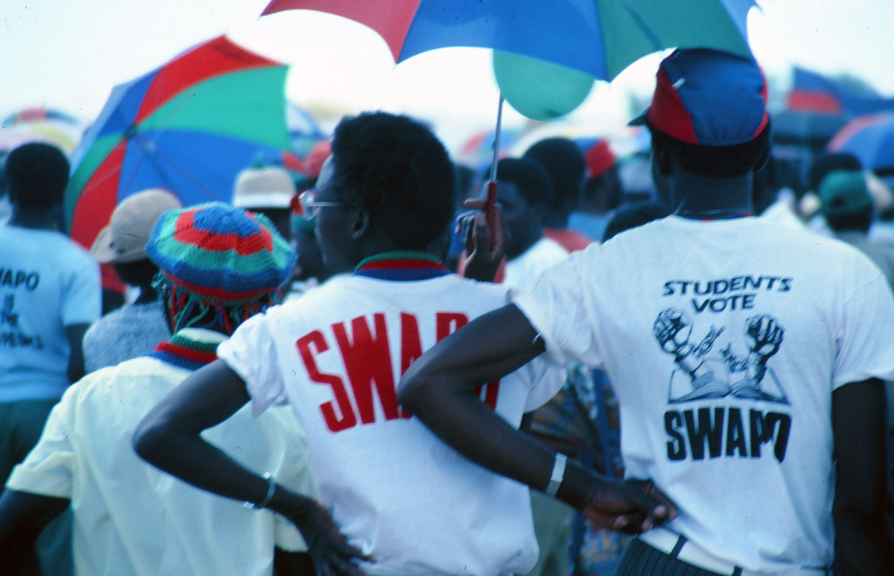 T-Shirts showing support for SWAPO