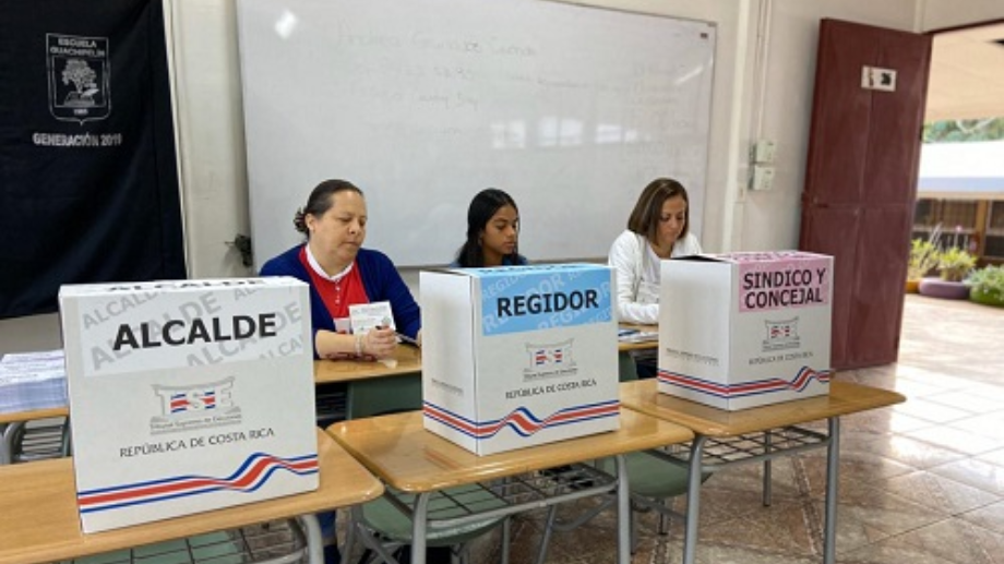 Colegio electoral en Costa Rica. Crédito de la imagen: TSE (https://www.tse.go.cr/comunicado852.htm)