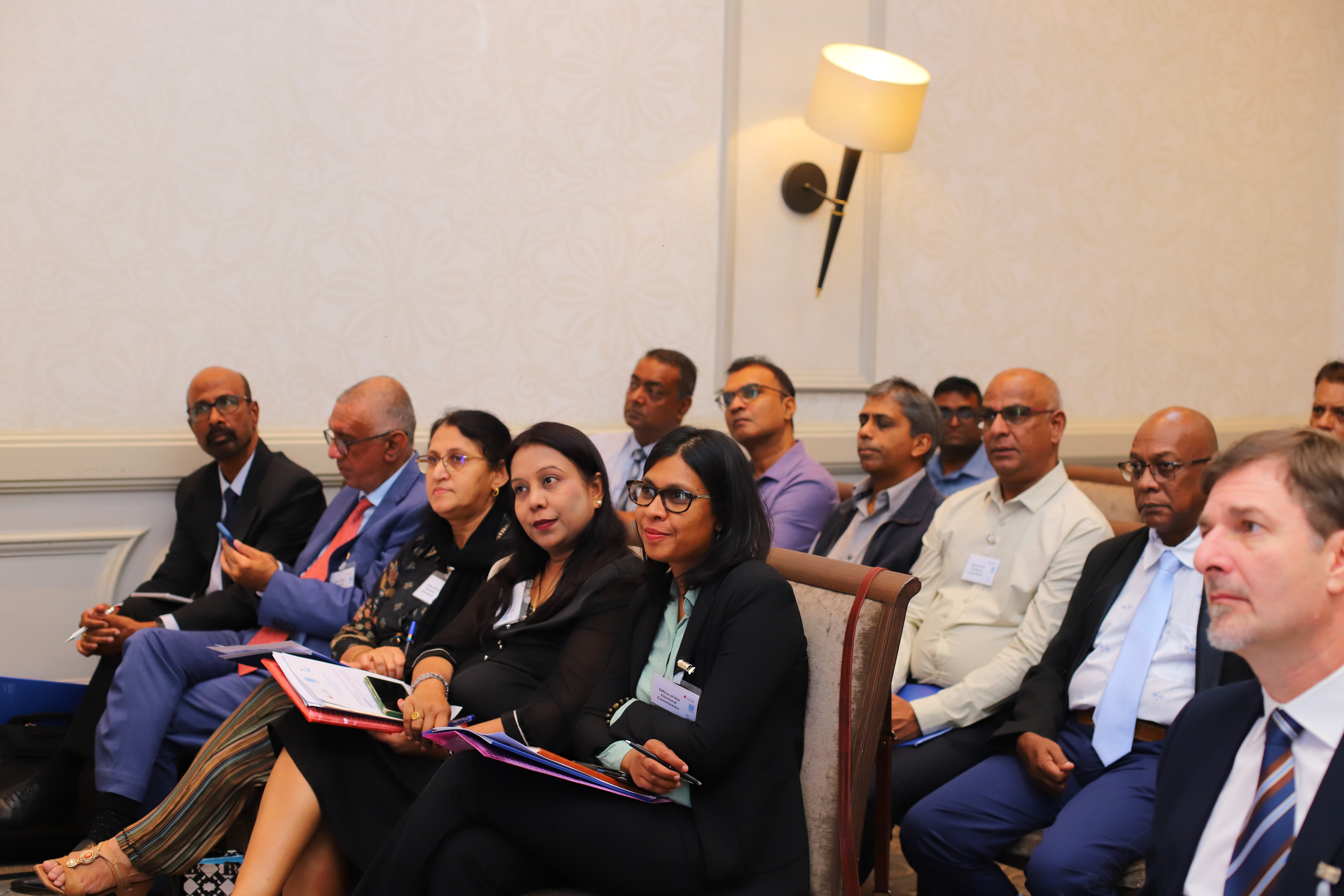 Participants representing various governmental stakeholders. Photo by Lume Production Company Ltd / International IDEA. 