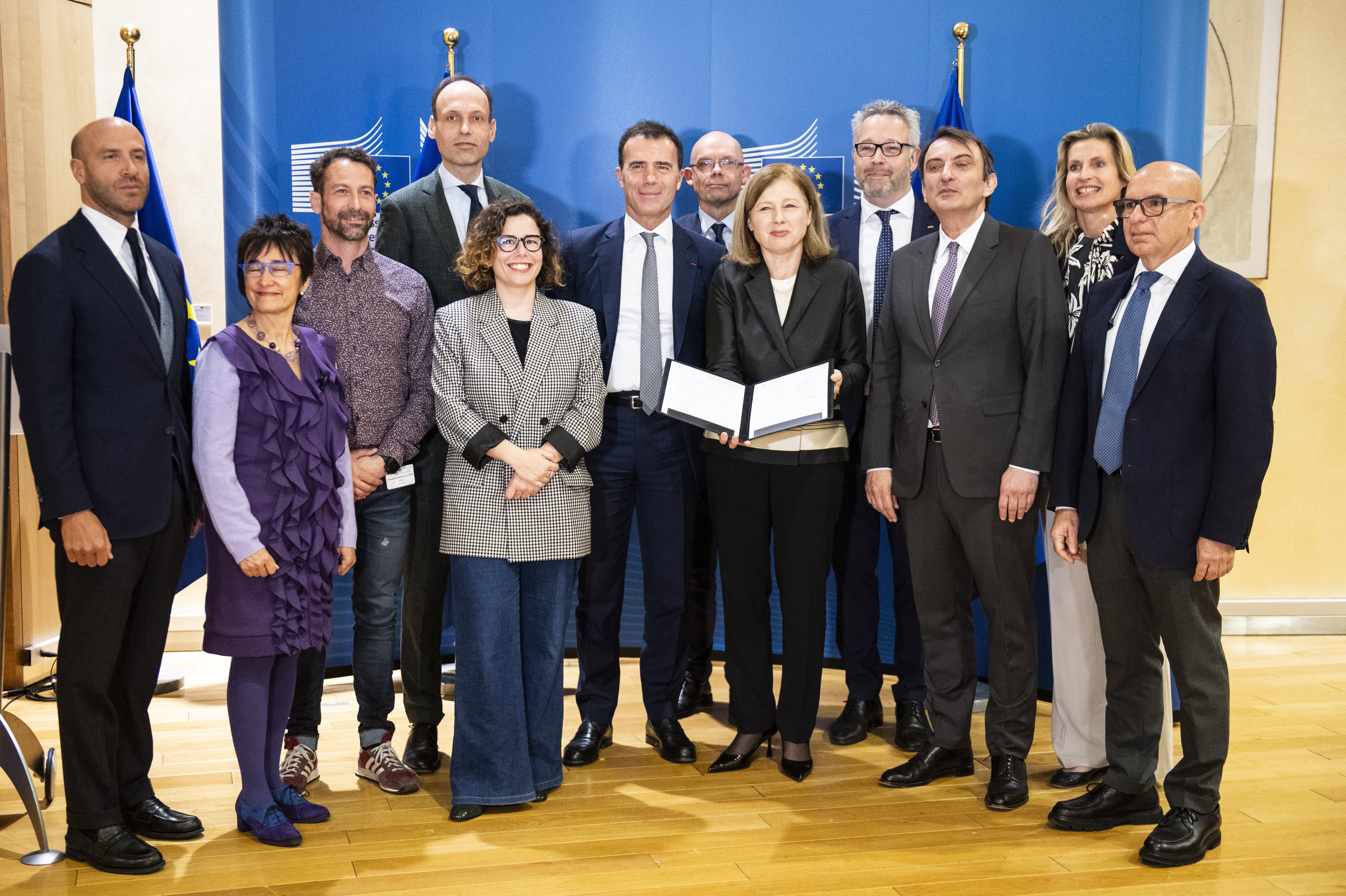 Code of Conduct for the 2024 European Parliament elections Signature Ceremony