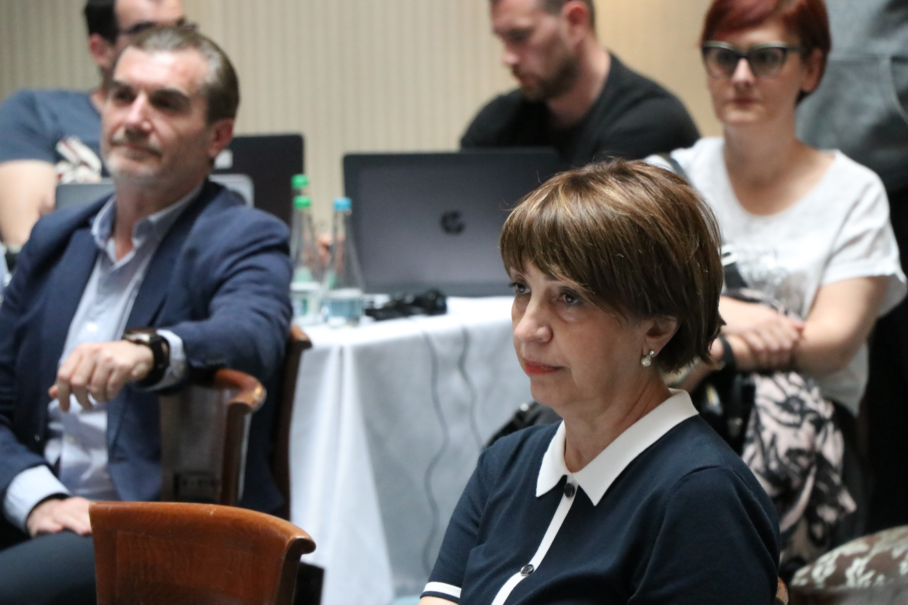 The regional discussion “Which Role for Artificial Intelligence in Electoral Processes?”, taking place at the Hotel Europe in Sarajevo, Bosnia and Herzegovina on 16 April 2024.