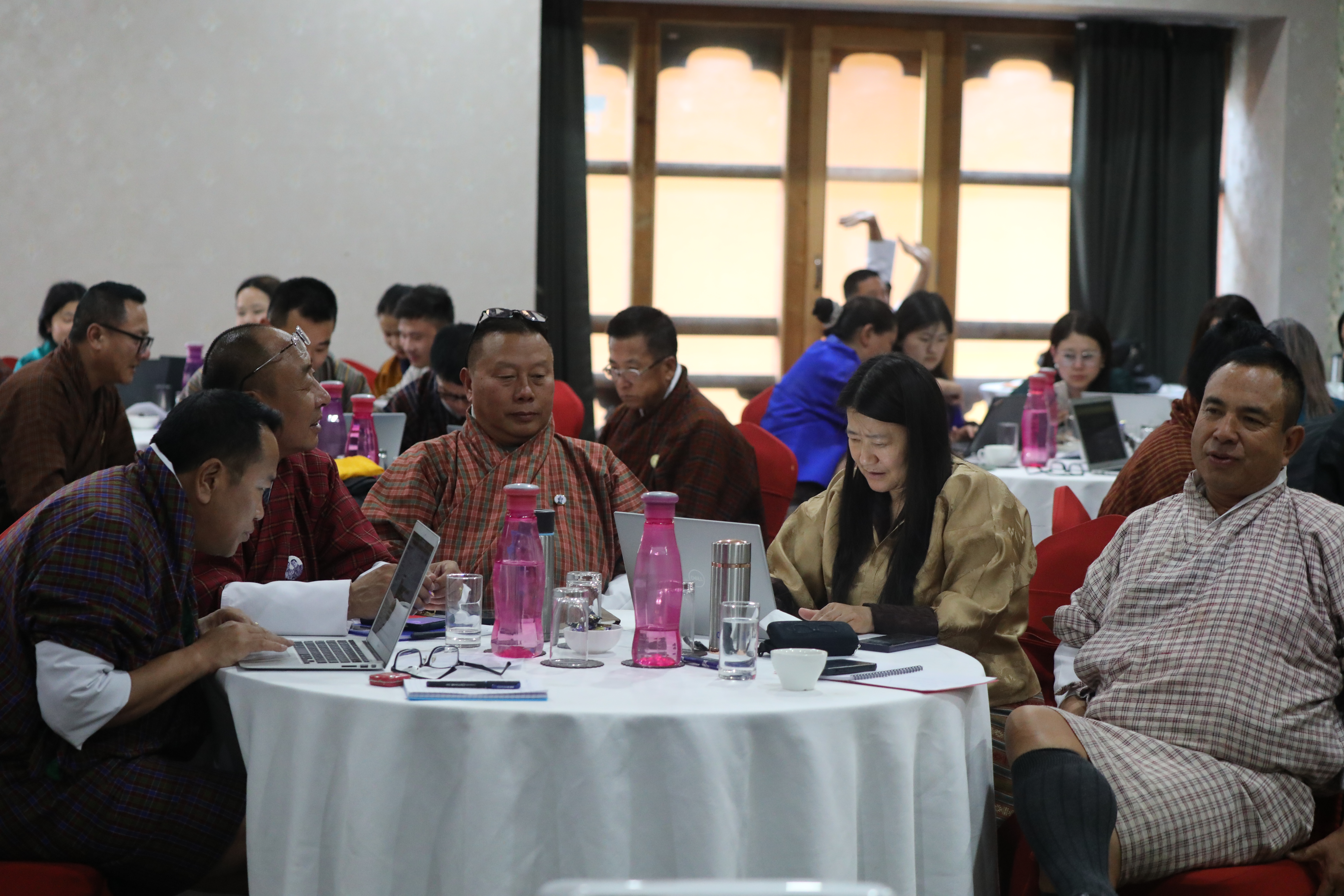 Hon. Speaker and Opposition Leader at the Media Engagement Workshop