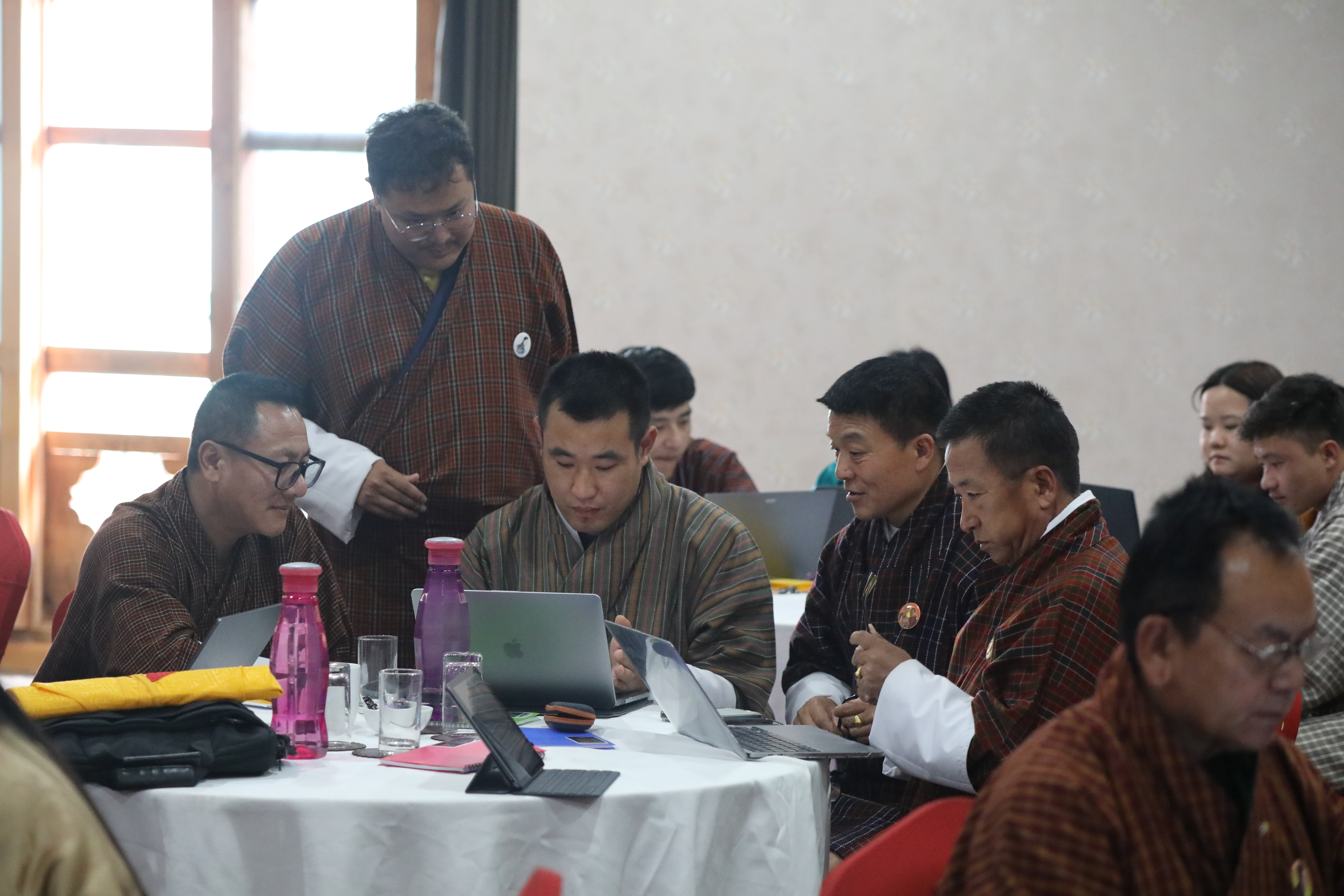 Hon. Members engage in discussions during Media Engagement Workshop