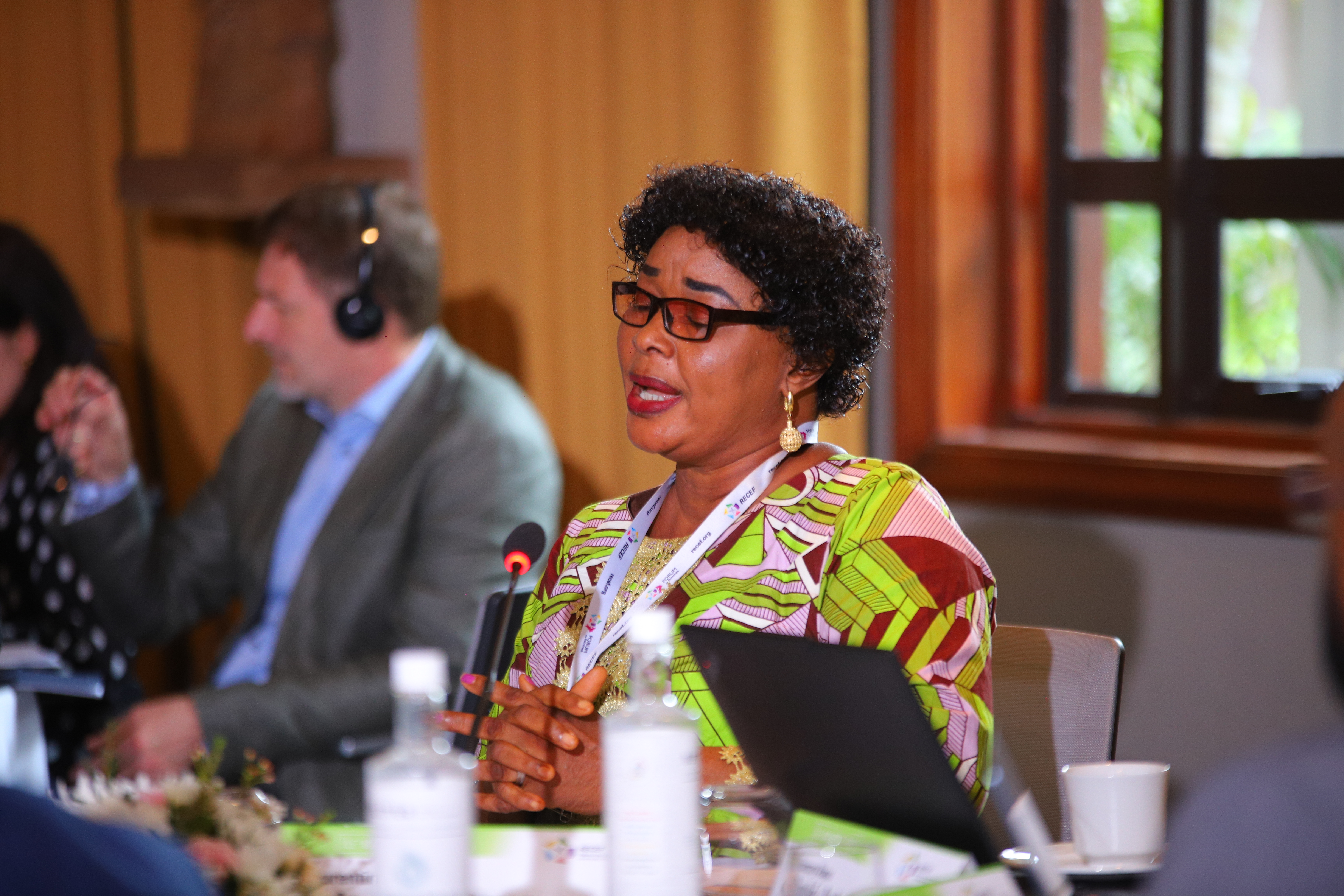 Mrs Laurentine Adossou Davo, Rapporteur CENA Benin. Photo by Lume / International IDEA. 