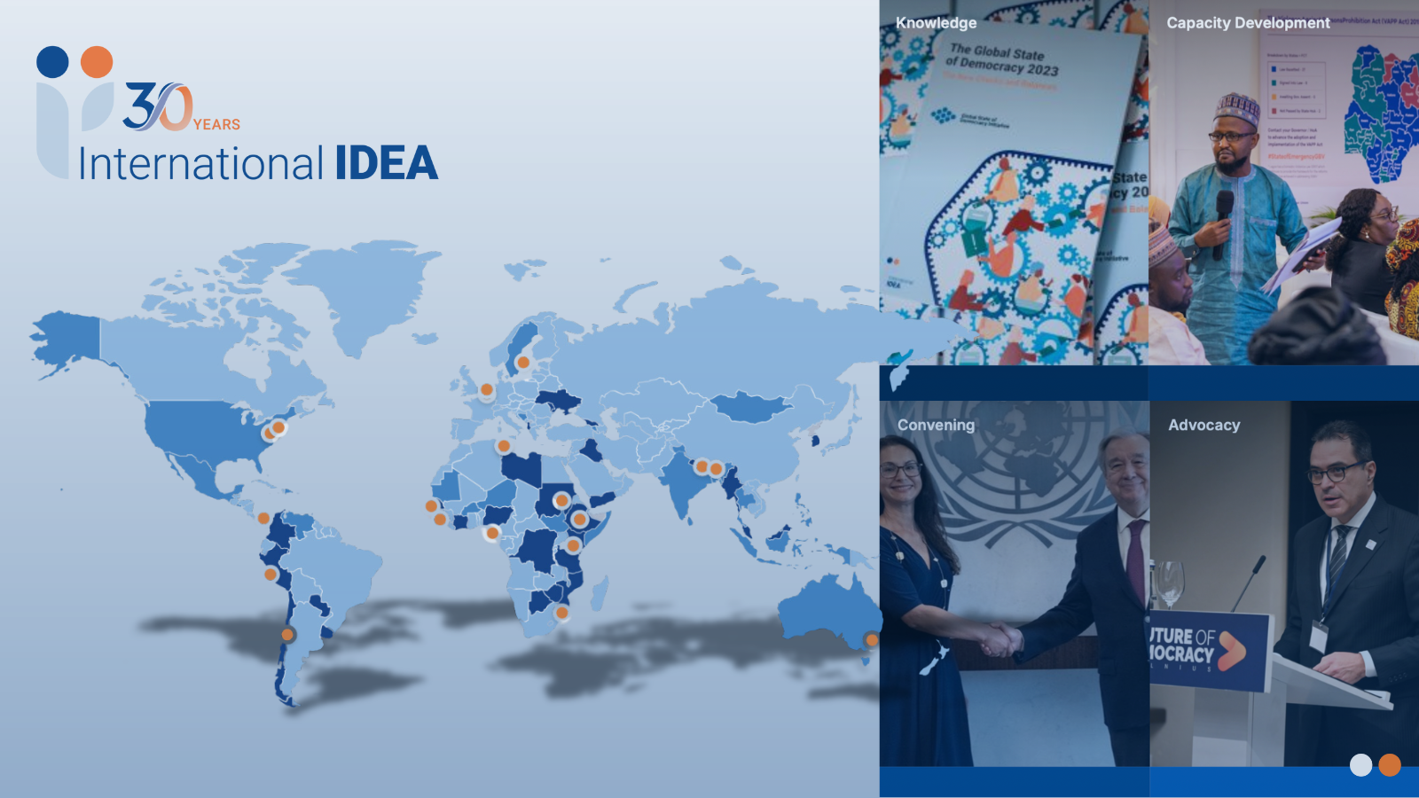 May 2025 | Celebrating 30 Years of Democracy Support