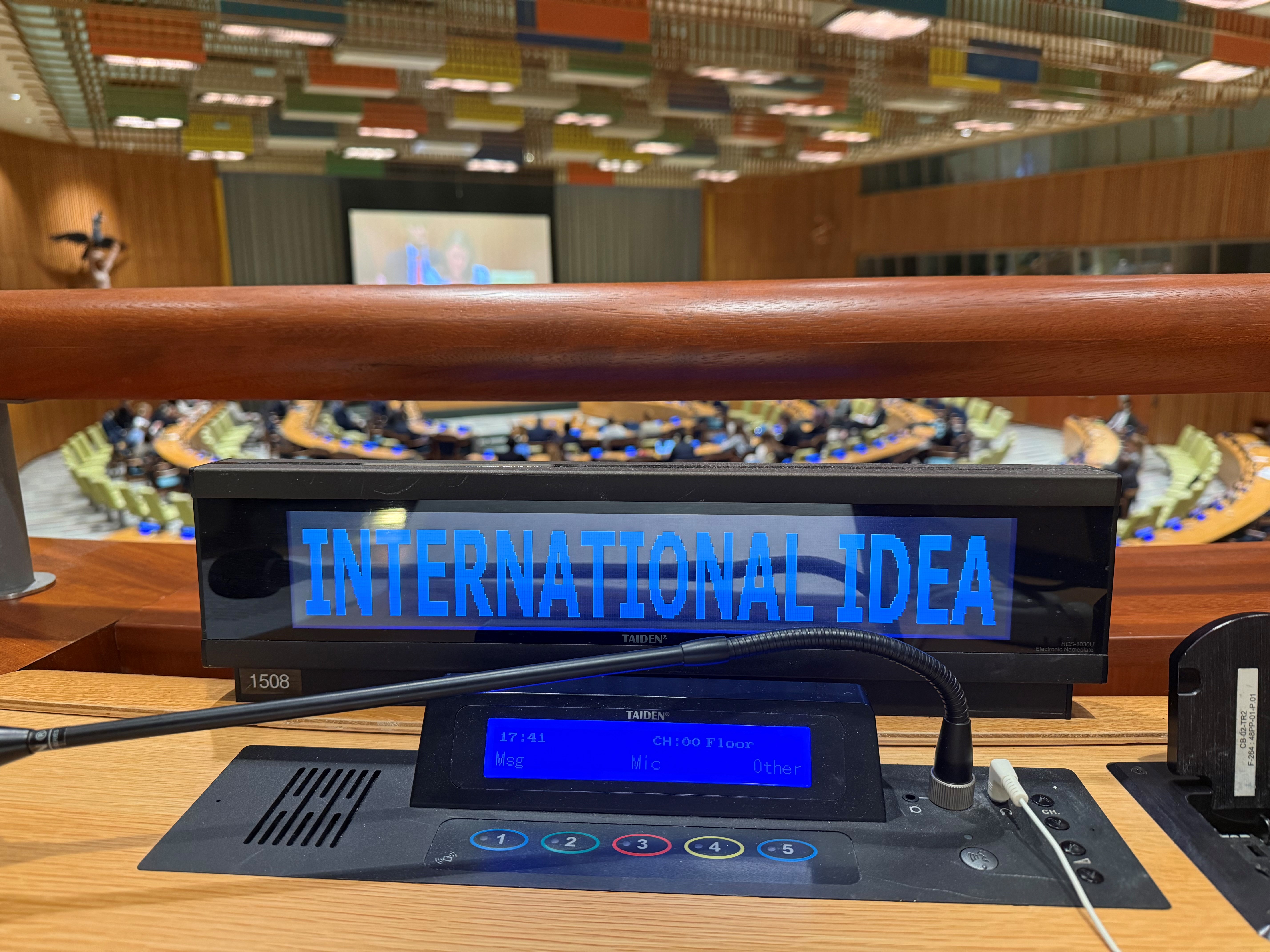 Written statement delivered to the United Nations.