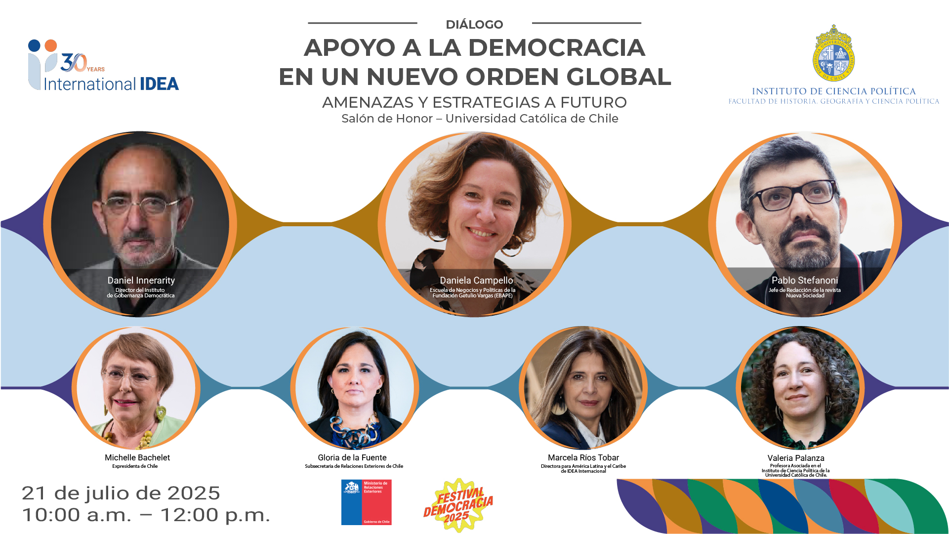 Diálogo sobre apoyo a la democracia en un nuevo orden global: amenazas ...