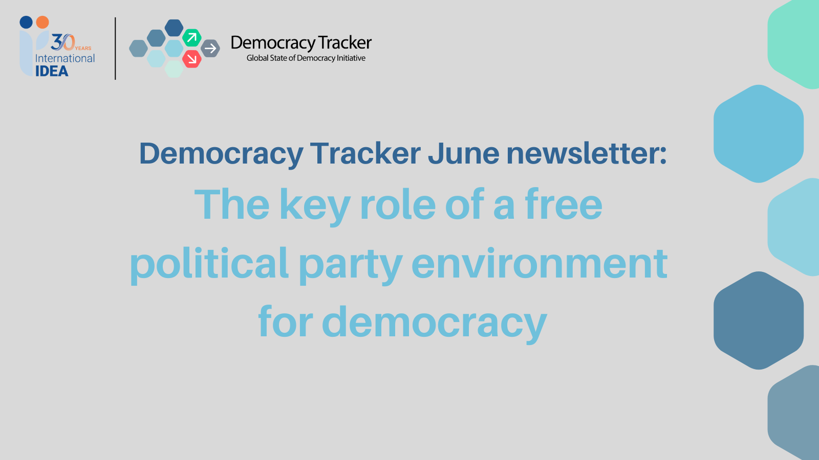 The key role of a free political party environment for democracy