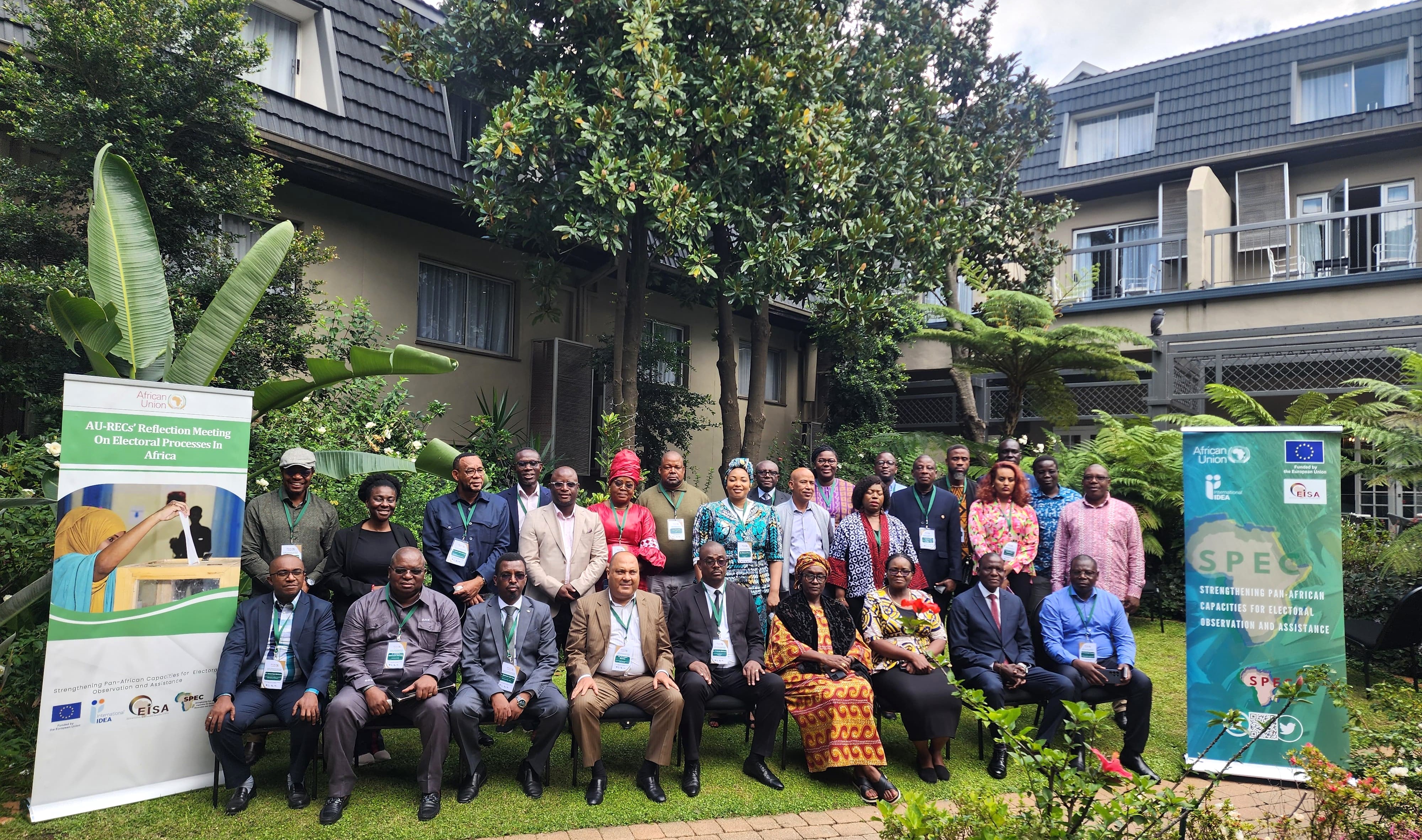 EMBs at the AU-RECs Reflection Meeting.