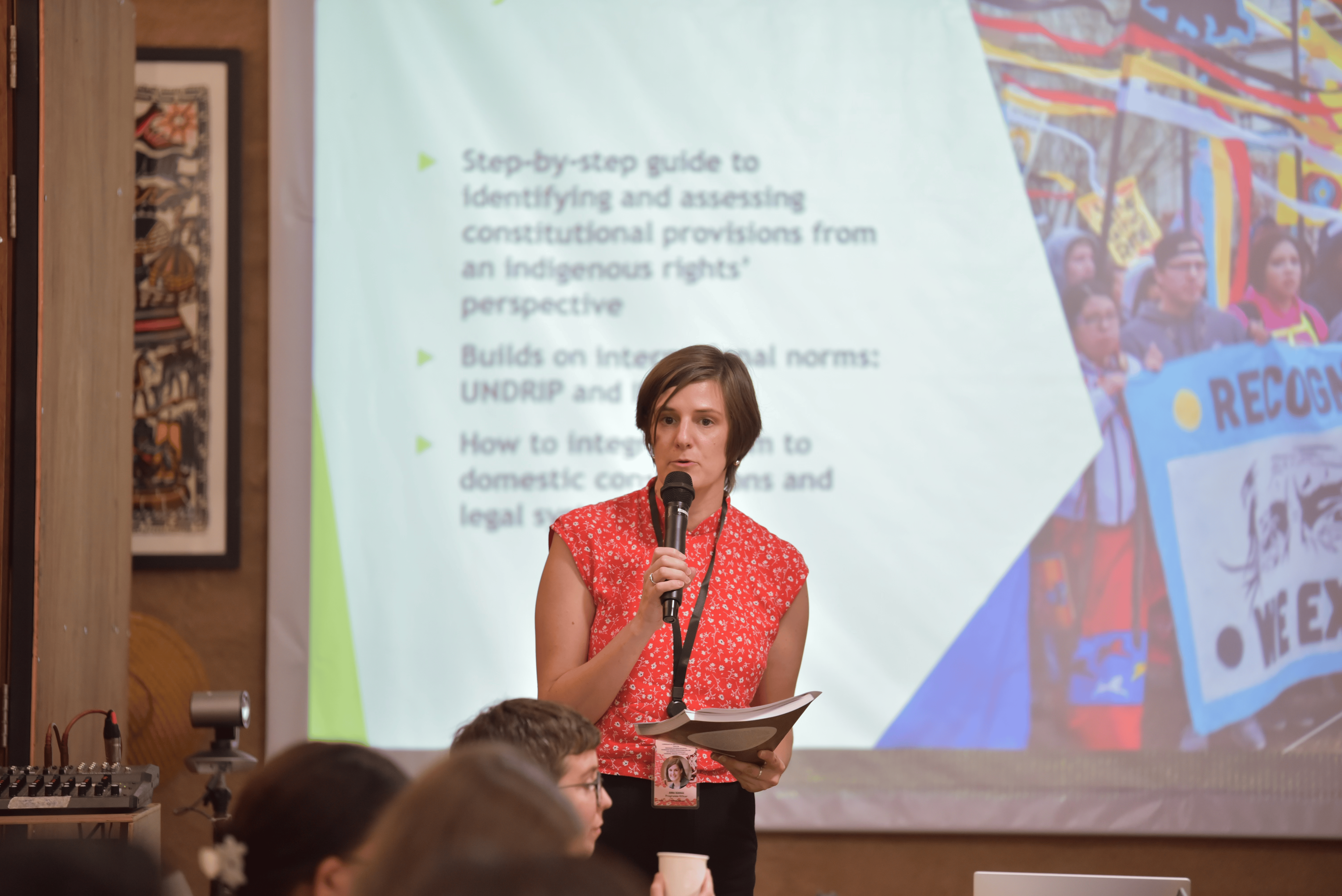 International IDEA Programme Officer Anna Dziedzic