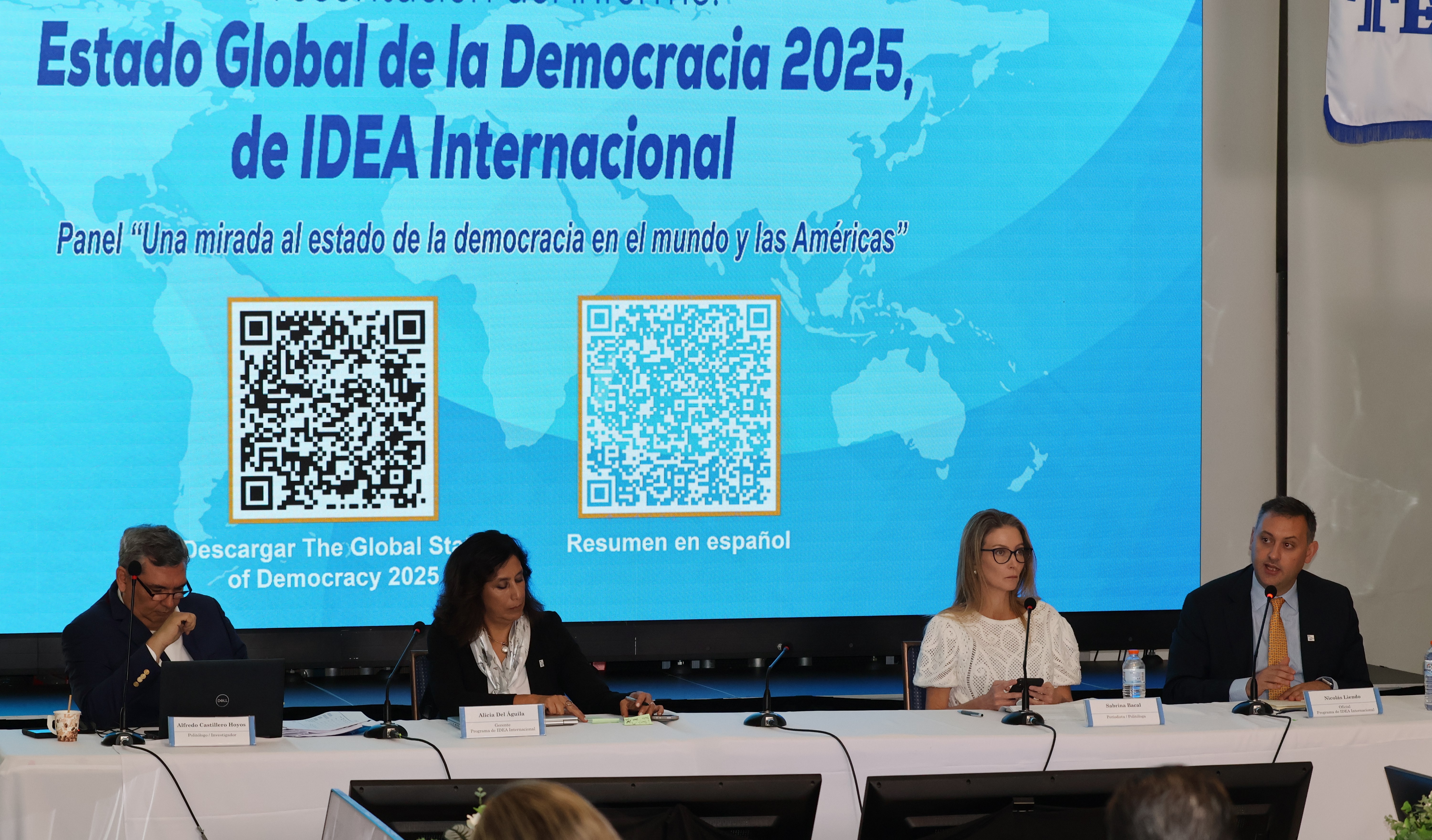 Expertos debaten en Panamá sobre el informe: Estado Global de la Democracia