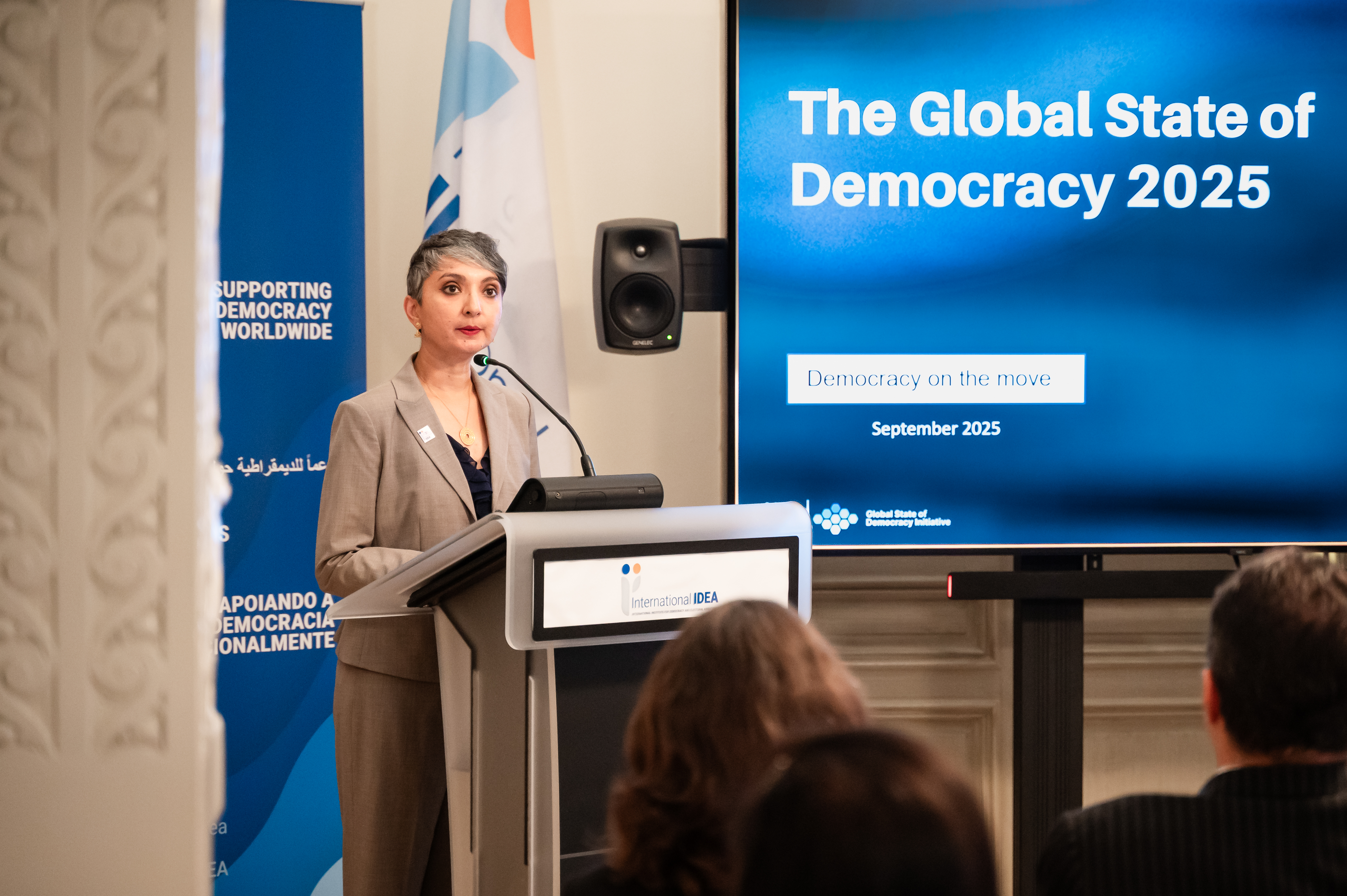 September 2025 | September is spelled with a D for "Democracy Day"