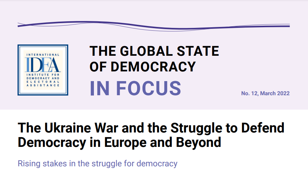Democracies And War The Ukrainian And European Responses