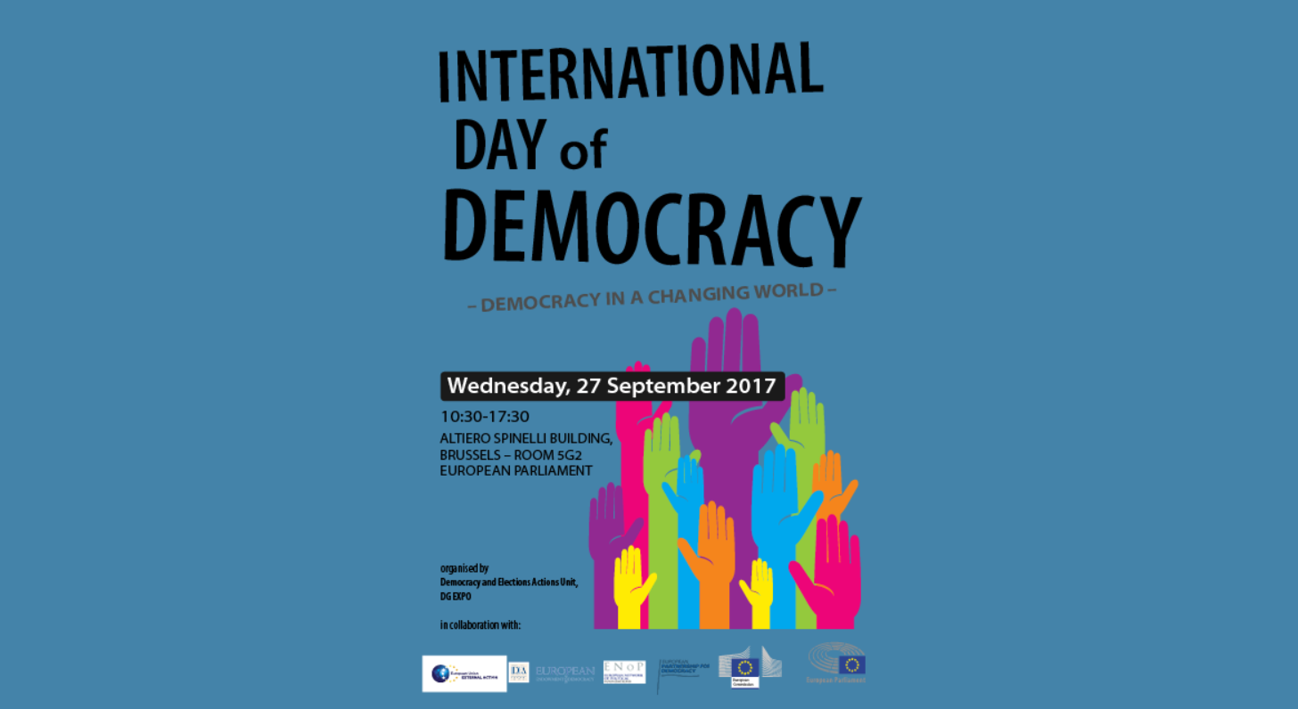 The Office Of International Idea To The Eu Celebrates International Day Of Democracy 2017 Idea