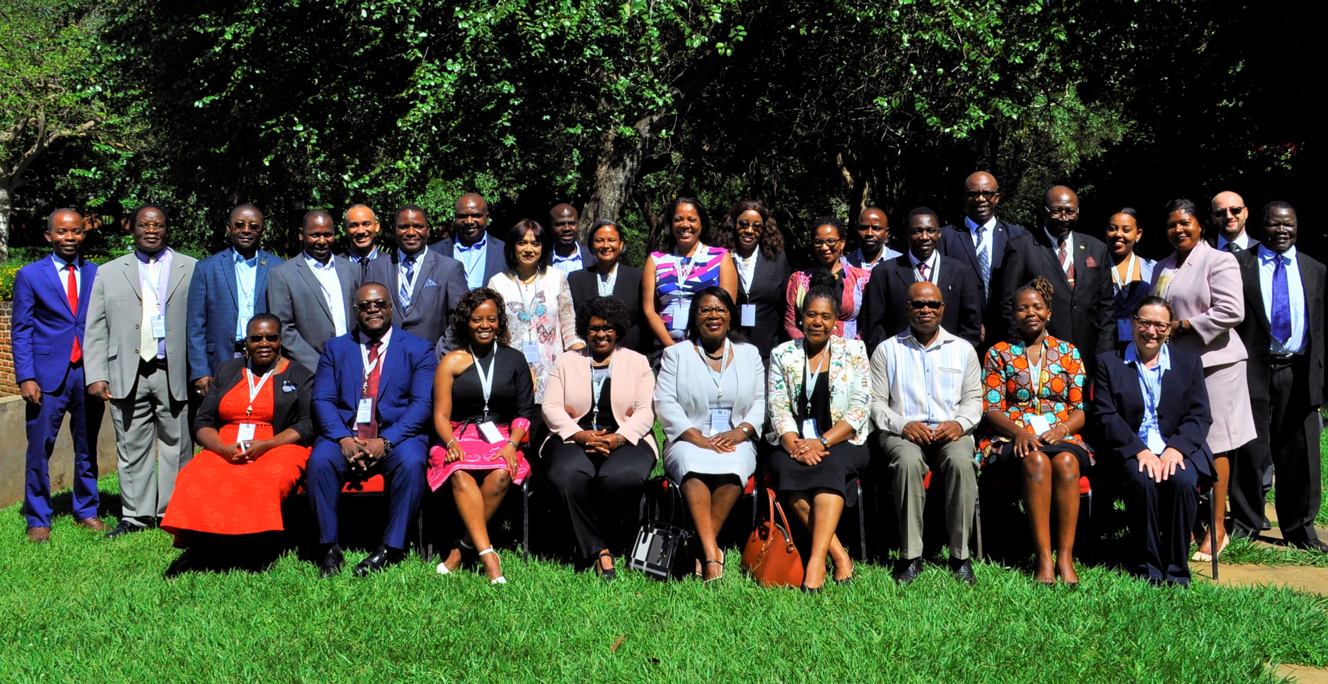 Group photograph of the 2018 New Commissioners' Orientation participants held in Lilongwe in April 2018. Photo credit: Chris Sekani (HAAG Photo Graphics)