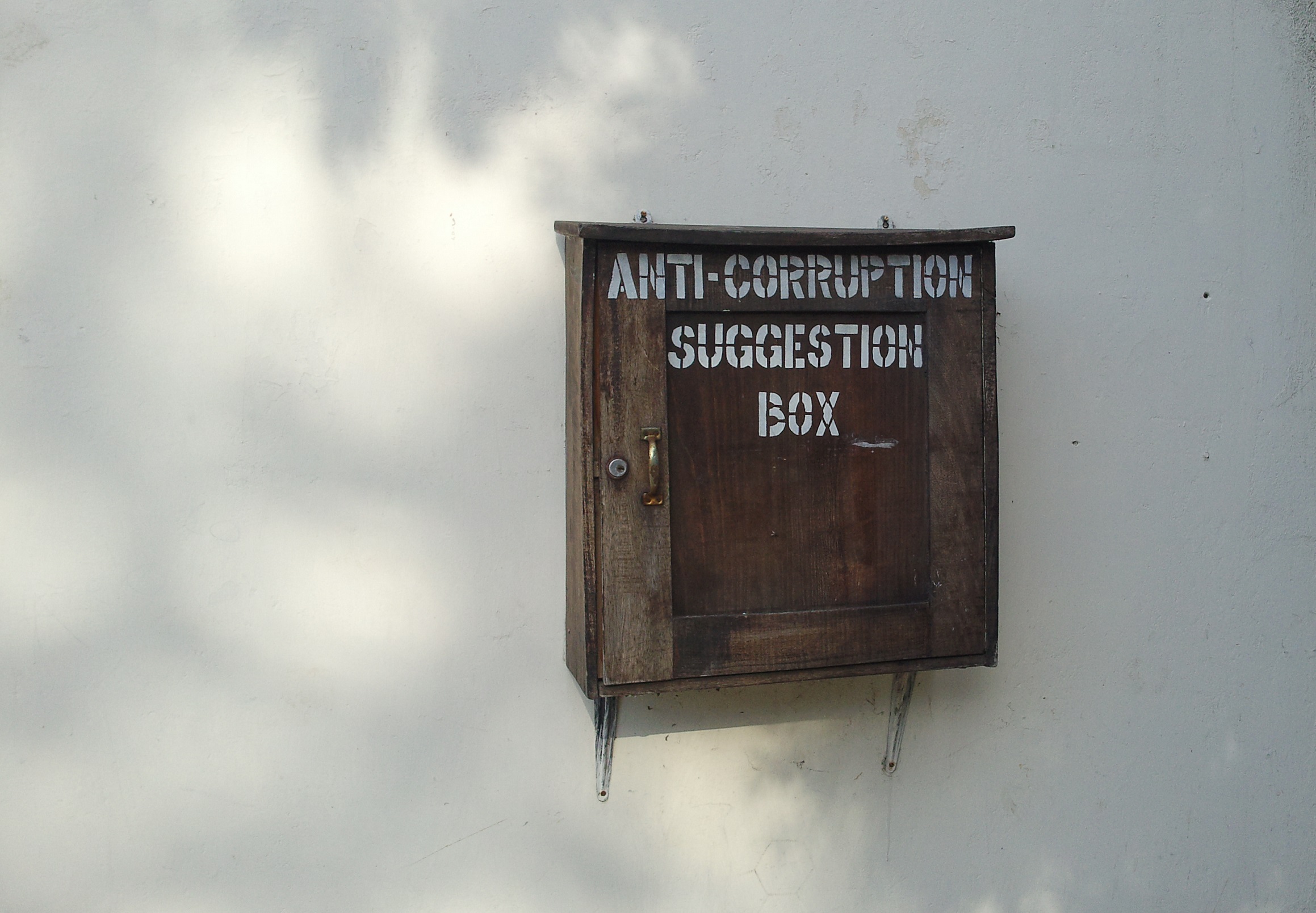 Anti-corruption suggestion box