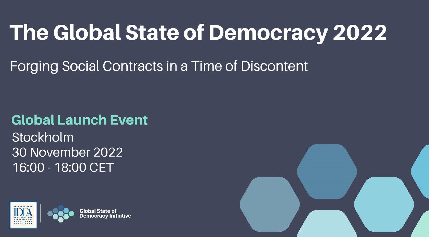 The Global State of Democracy 2022 Global Launch Event - Vimarsana News