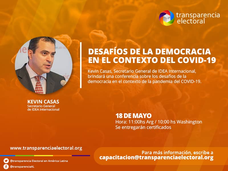 Conferencia de Kevin Casas: 