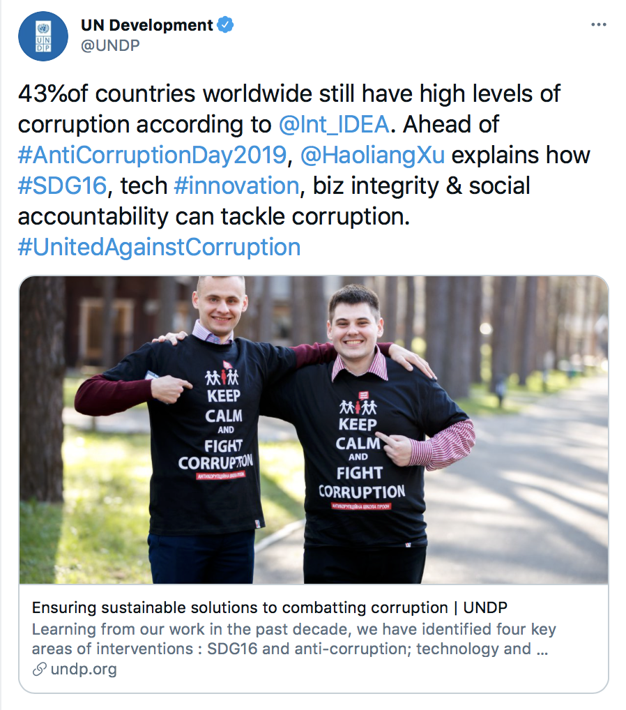 undp tweet