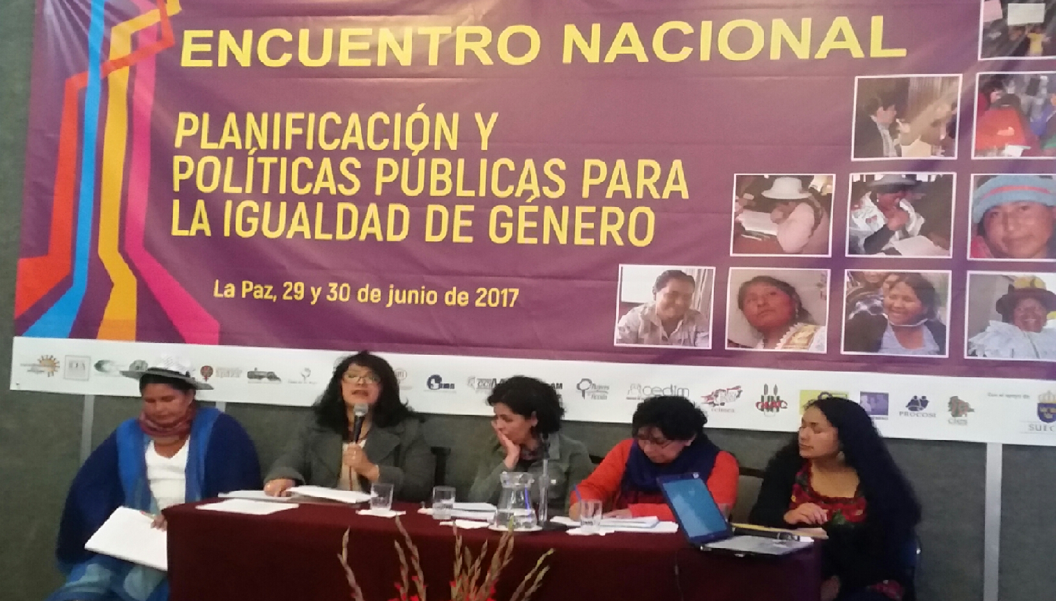 International IDEA Participates at the National Meeting on Planning and Public Policies for Gender Equality, which took place in La Paz, Bolivia on 29-30 June 2017.  Photo credit: International IDEA