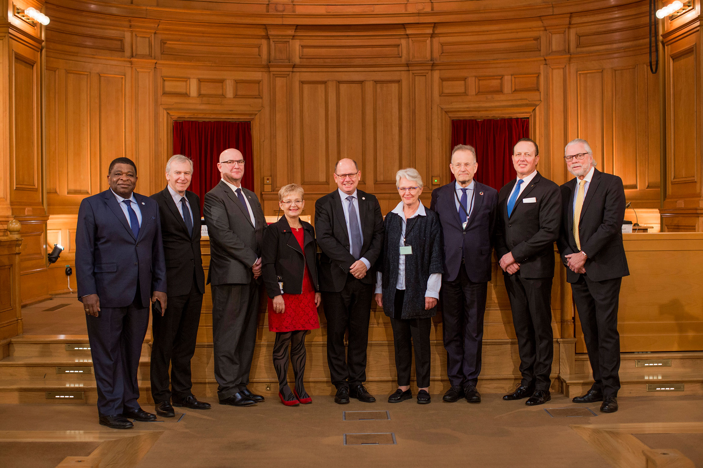 High level panel at the Swedish Riksdag, 30 November 2017. Image: Melker Dahlstrand/Swedish Parliament.