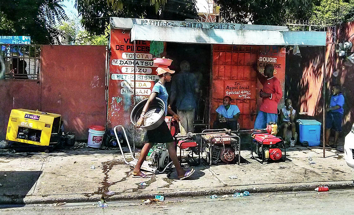 Los ciudadanos haitianos sufren las consecuencias de la crisis fiscal en el contexto de una economía ya muy vulnerable. Autor de la foto: Iolanda@flickr.