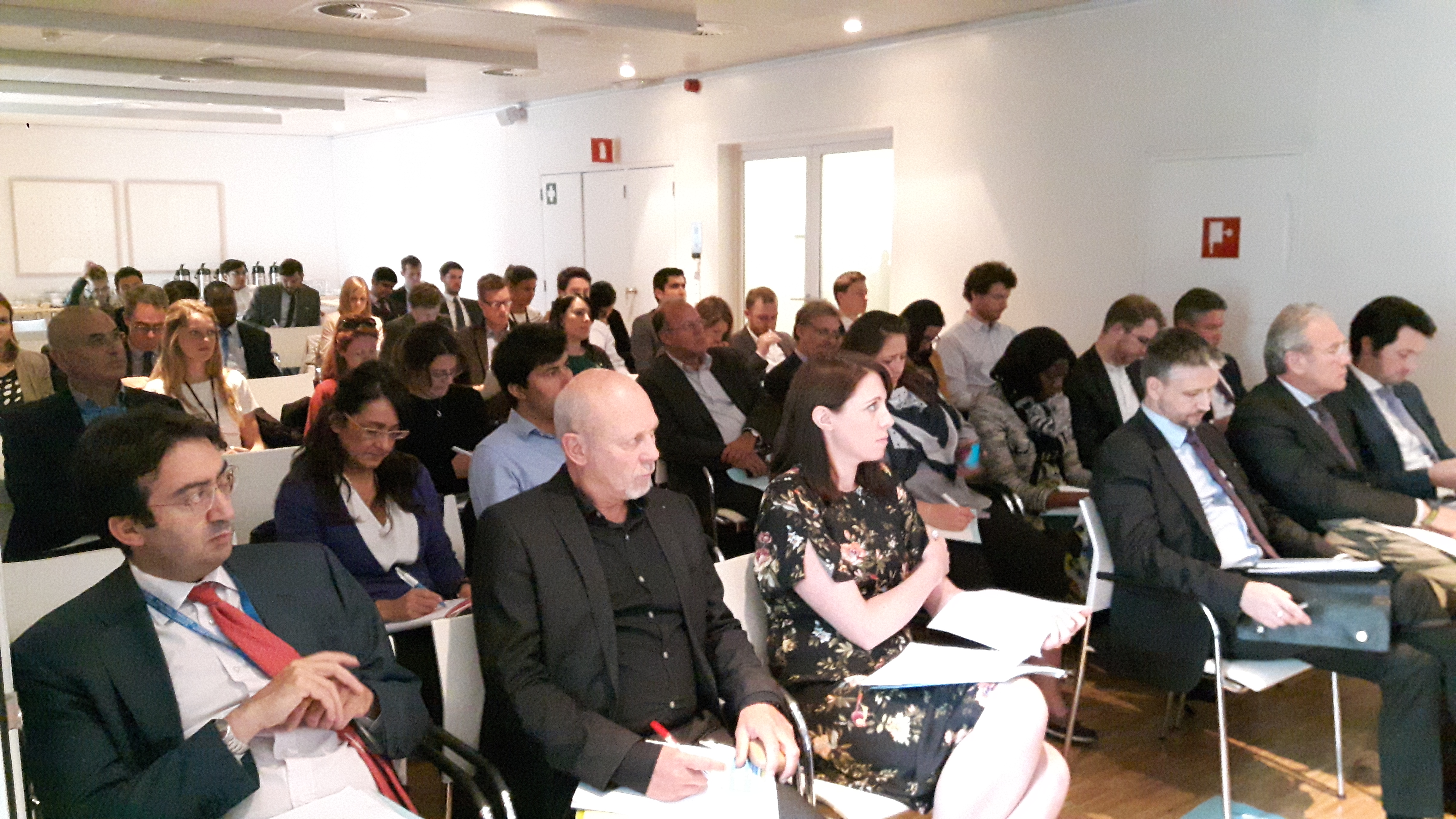 Participants and panelists at the event. Photo credit: Gosia Calabro