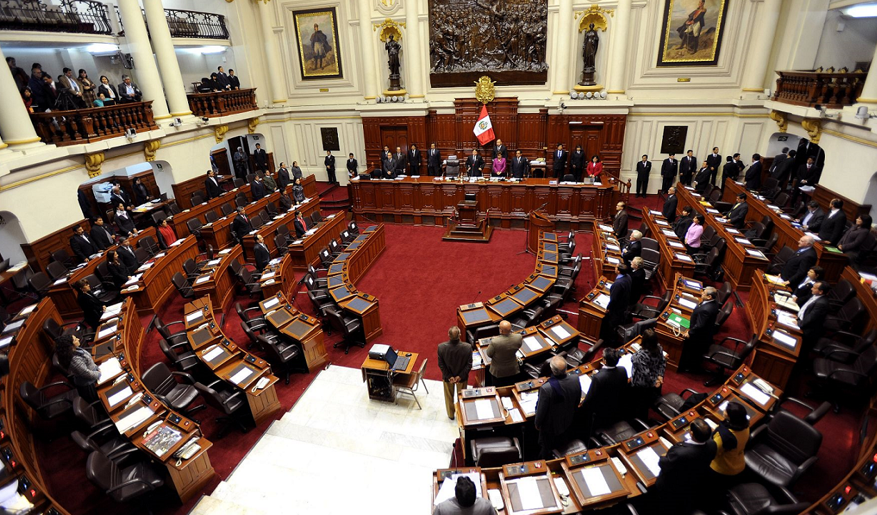 Plenary Session of the Peruvian Congress of the Republic. Photo credit: Andina/CDR