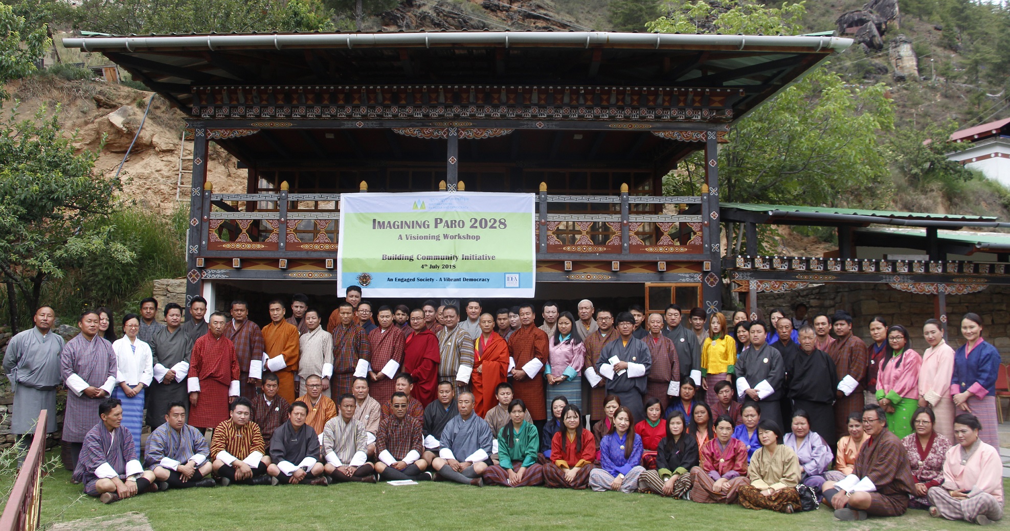 Visioning Excercise at Paro. Photo Credit: BCMD