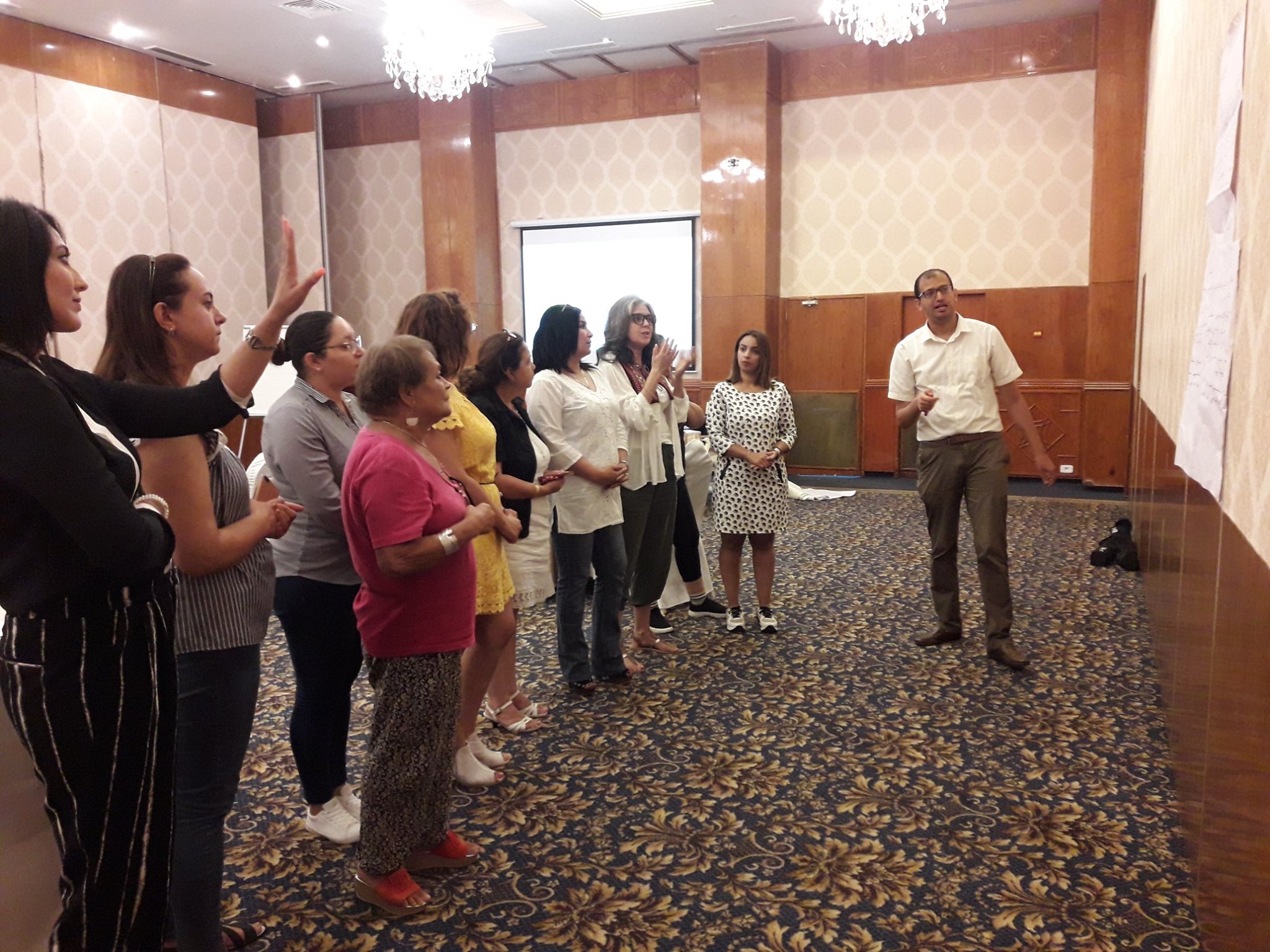 Campaign management training for women candidates in the 2019 Tunisian parliamentary elections. Photo credit: International IDEA