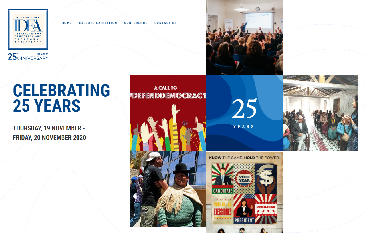 25th Anniversary microsite