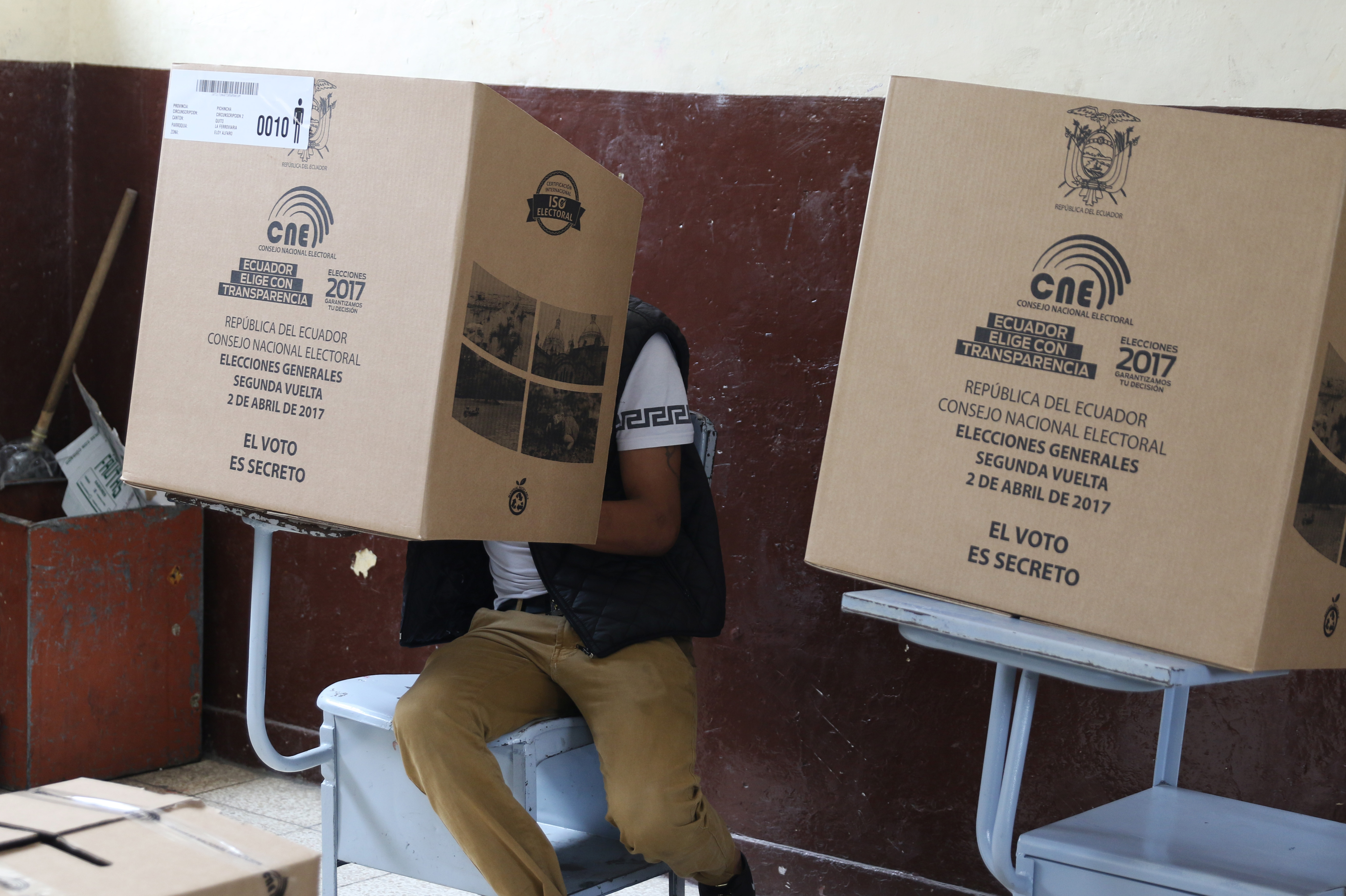 Elections 2017 in Ecuador. Archive Image