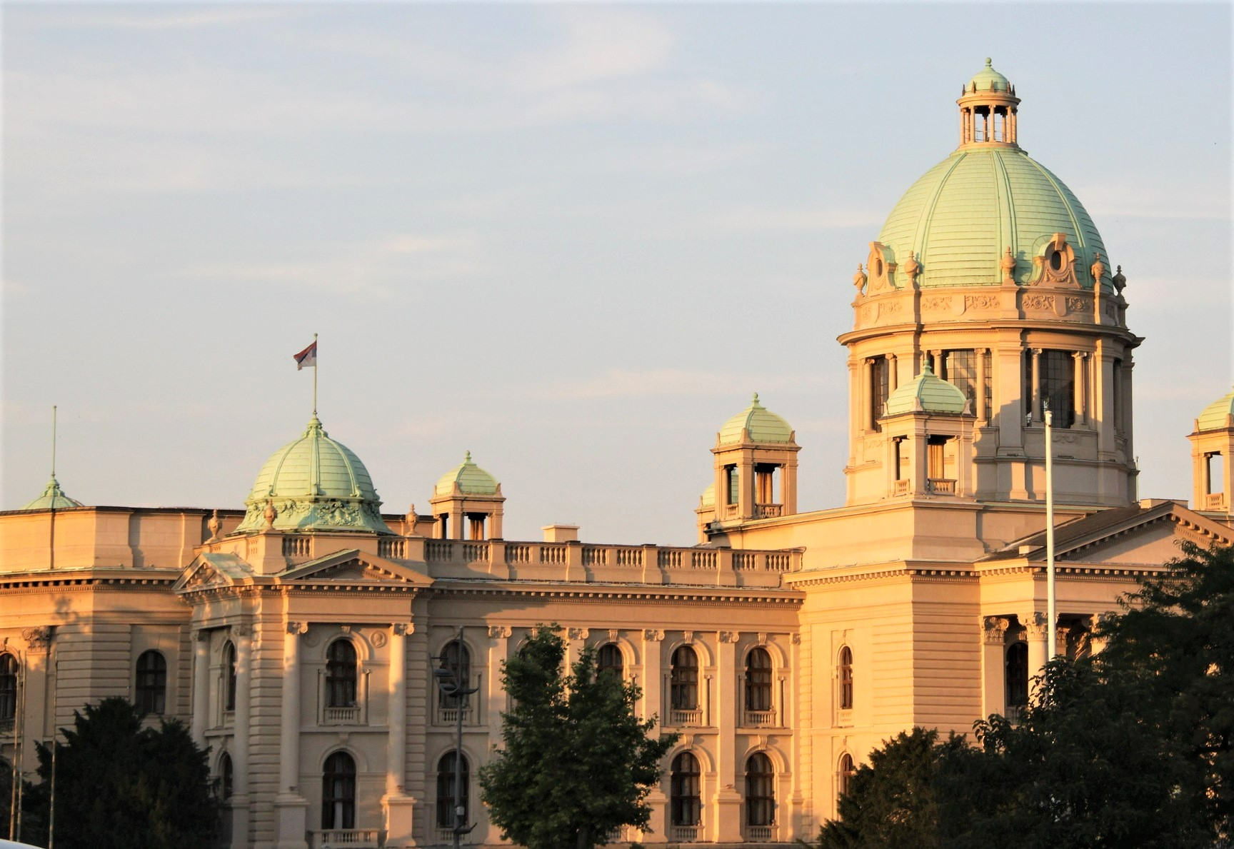 "Parliament of Serbia" by oscepa is marked with CC BY-NC-SA 2.0.