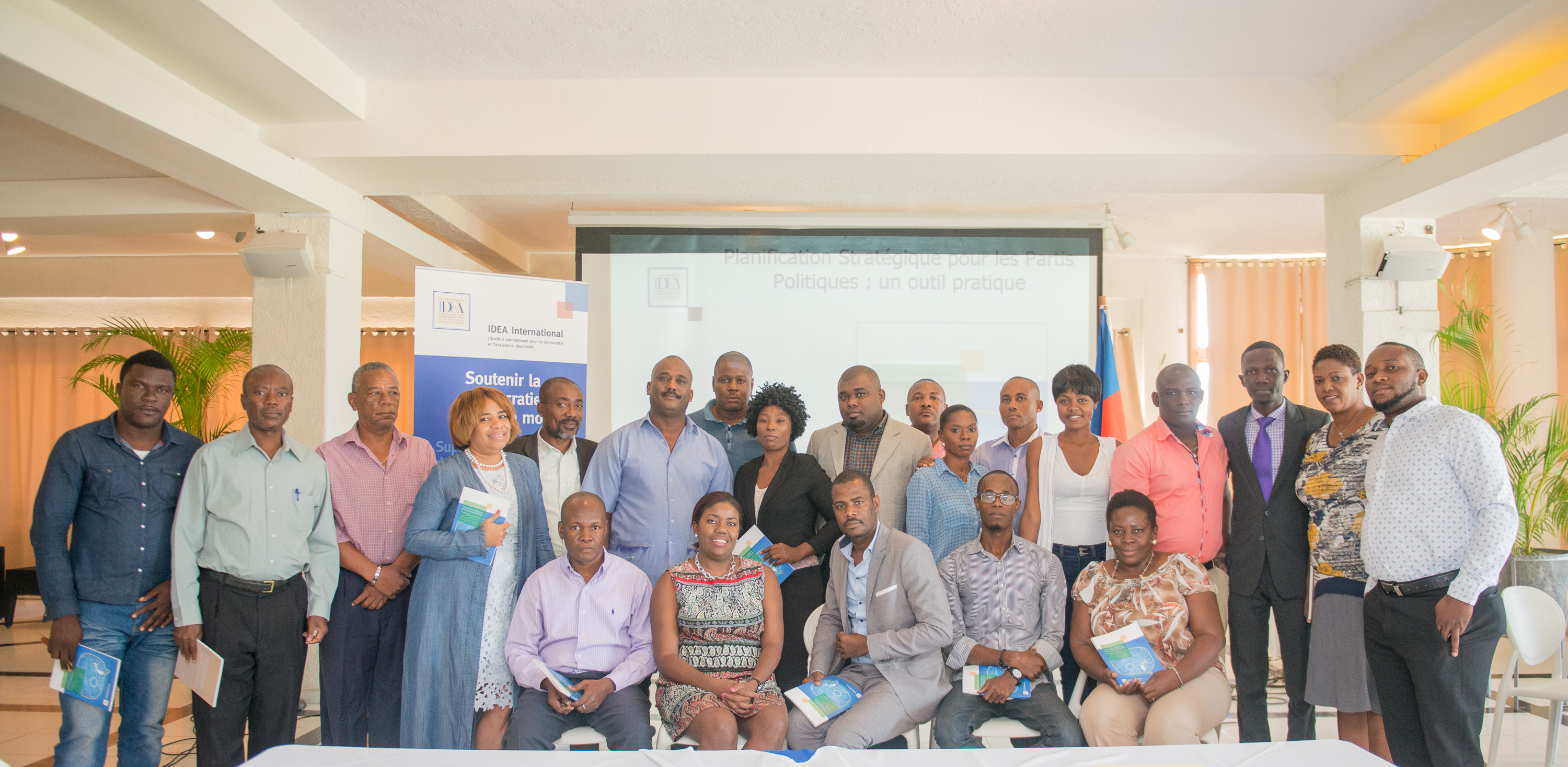 Six major Haitian political parties implement International IDEA Strategic Planning Tool