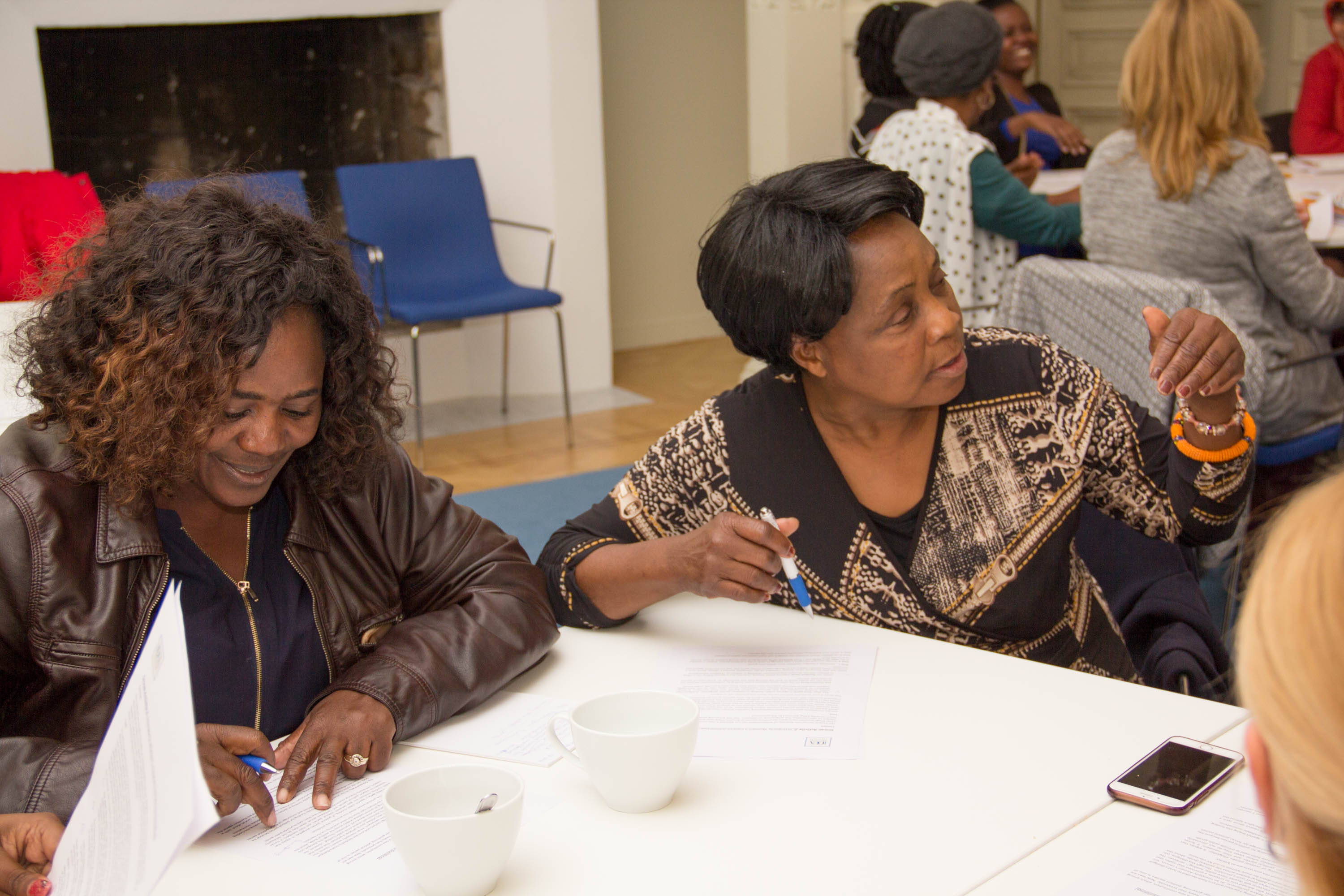 Participants at the "Internal Party democracy though a Gender Lens" workshop