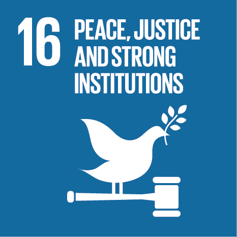 Global Goal 16, Peace, Justice and Strong Institutions