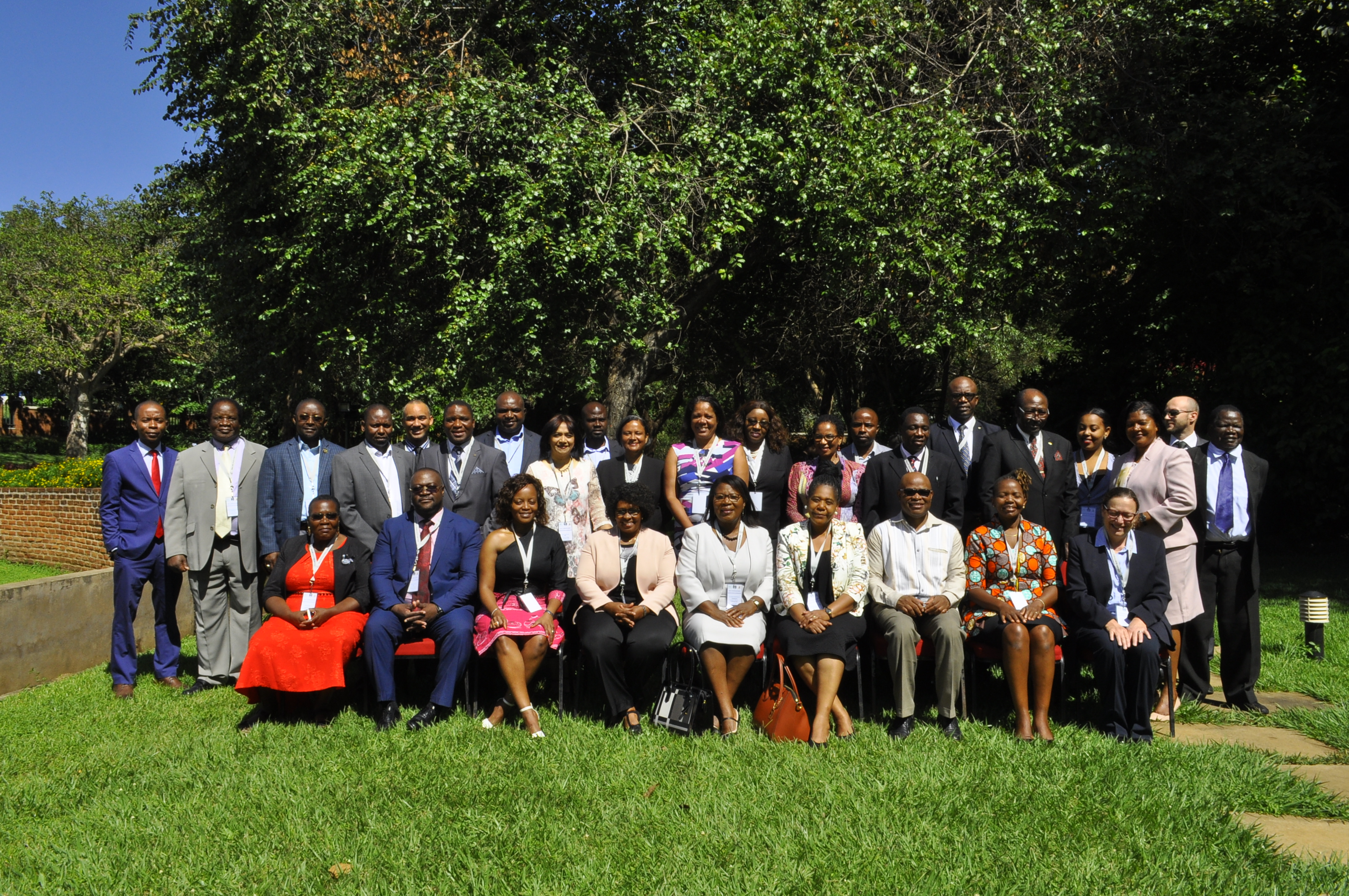 Group photograph of the New Commissioners' Orientation participants. Photo credit: Chris Sekani (HAAG Photo Graphics)