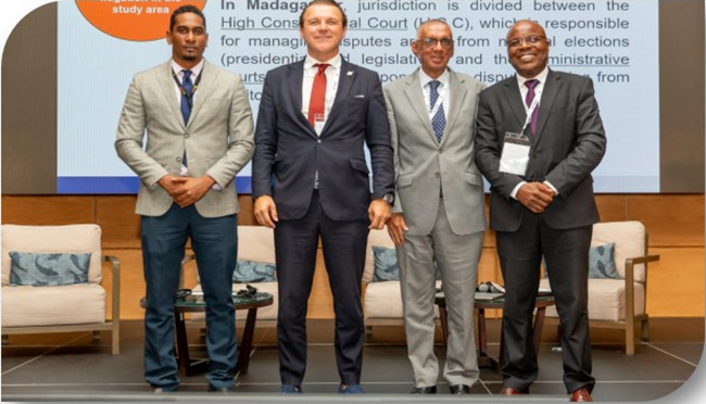 photo of four people