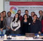 Group photo of the "Marginalized Groups in Electoral Processes” workshop participants