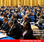 The Seventh Session of the Conference of State Parties to the United Nations Convention against Corruption (UNCAC) takes place in Vienna 6-10 November 2017. Photo credit: UNODC.