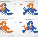 Availability of Special Voting Arrangements in Europe, International IDEA, 2020. Researched and compiled by Anika Heinmaa.
